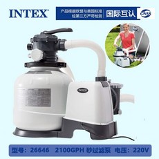 일체형 샌드필터펌프 여과기 해수풀 솔트워터 시스템, B. 2200gal 필터 펌프