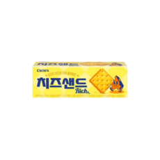 크라운 치즈샌드 리치, 8개, 45g
