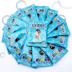 DFMEI 兔子蘿蔔泡泡棒電動全自動燈光泡泡機兒童戶外玩具地攤, 1個, 濃縮泡泡液【10包】:如圖