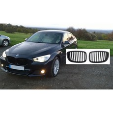 台灣之光 BMW F07 5門 專用 消光黑 水柵 鼻頭組 全新 升級套件, 1個