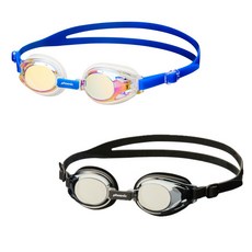 피닉스 아동 미러수경 PN-505JM 2개 세트, 블루+블랙