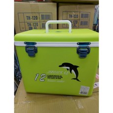 冰寶 活餌桶/野餐冰箱/釣魚冰箱 TH-120 (蘋果綠/有鑽孔) 12公升, 大海藍, 1個