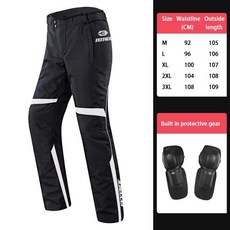 오토바이 바지 바지는 탈착식 라이너 모토 보호 기능이있는 모터 바지를 착용합니다, B. L
