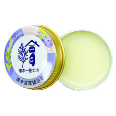 萬用檜木百草精油膏，蚊蟲叮咬舒緩放鬆，無化學成分蠶豆症可用，天然提煉, 1個, 18ml