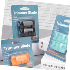 문서 재단기 교체용 칼날 안전 설계 손상 방지 종이 커팅 리필 부품 사무용품 절단 도구, 상세페이지 참조, 리필4개입_블랙