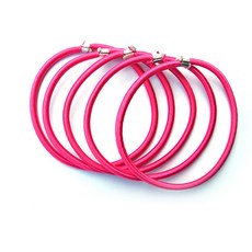 바투 6각 트램폴린 점핑알파고620 부품 로프 밴드 끈 교체용 소모품 - 블루, 620 핑크