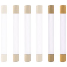 가구 흠집 보수제 6종 세트 목재 스크래치 메꾸미 마루 바닥 보수 펜슬 우드 찍힘 자국 나무 틈새 보수용품 스틱 필러 퍼티 픽스, 1세트, R89110A(연한계열색상 6개 세트