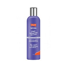 LOLANE Natura 維他命護髮精華 免沖洗護髮乳 改善毛躁 自然捲直順 熱損傷防護, 1個, 250mL