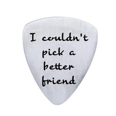 절친 생일 크리스마스 선물 기타 피크 - I Couldn't Best Friend Birthday Christmas Gifts Guitar Pick - I Couldn't Pick