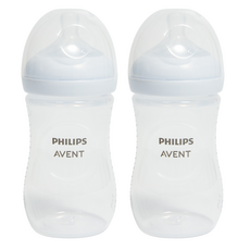 아벤트 뉴 내추럴 플렉스 PP젖병 세트, 화이트, 260ml, 2개