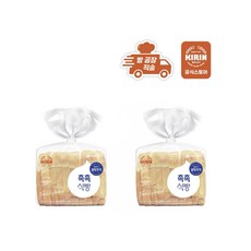 [빵공장 직송] 롯데베이커리 촉촉식빵 400g, 2개