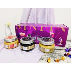 馨品園 芝麻醬花生醬禮盒, 黑+黑+花