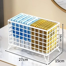 이동식 요가매트 보관함 정리함 필라테스 바구니 폼롤러 바퀴달린, 1개, D. 흰색 대형