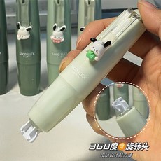 臺灣*出貨 按動式可替換芯修正帶ins高顏值日系可愛塗改帶大容量便攜改正帶, 1個, 1个替芯【无主体无法使用】