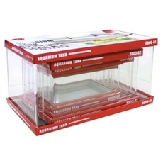 【閃電聯盟】水族先生 小彎角ㄇ型缸 31cm、35cm、40cm、45cm、60cm 魚缸 玻璃魚缸 Mr.Aqua, 1個, 31×18×20cm-4mm, 透明