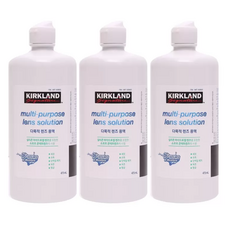 커클랜드 시그니춰 다목적 렌즈관리용액, 3개, 473ml