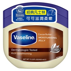 【Vaseline 凡士林】身體潤膚膏-可可滋潤(15.22oz)【兔雜tuzha】, 450ml, 1件