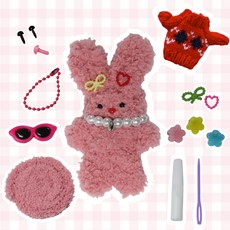 더공감 모루인형 만들기 재료 부자재 풀패키지 DIY 키트, 베이지, 1개