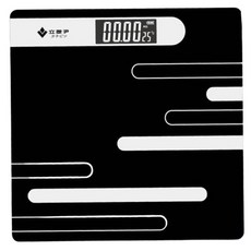 立菱尹 LED液晶大螢幕體重計 體重器 體重機 電子秤，清晰顯示，精準測量，時尚設計, 1個, TM-5200(一台), 黑色, TM-5200
