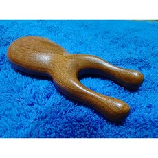 原木頭部頭皮按摩器按摩梳養髮穴道疏通紓壓調理經穴, 鼻樑按摩器, 1個