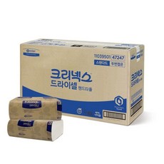 JT 유한킴벌리 크리넥스 핸드타올 멀티폴드 4000매 47247 화장지 휴지