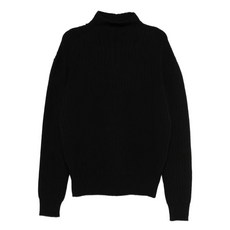 릭 오웬스 하이 넥 스웨터