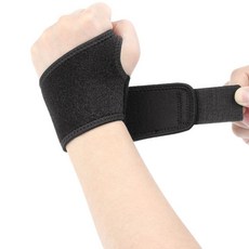 스포츠 운동 헬스 손목 벨크로 보호대 아대, 왼손(1P), 상세페이지 참조, 1개