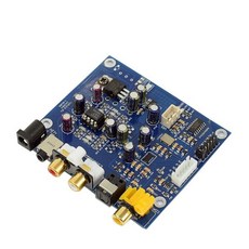 하이파이 오디오 앰프 보드 ES9038Q2M I2S DSD 광학 동축 입력 디코더 DAC 헤드폰