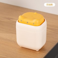 小貓造型洗潔精按壓器 廚房皂液器, 黃色 黄色, 1個
