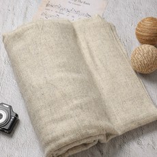 快快慢慢手作坊 羊絨毯子 喀什米爾羊毛大毯子/披肩 原色無染淺米灰 柔軟保暖