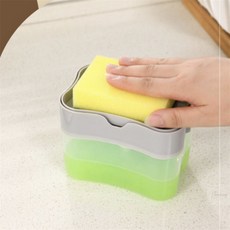 주방세제통 수세미 거치대, 1개