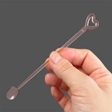 지니스 커피스틱 티스틱, 투명