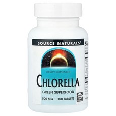 소스 내추럴스 클로렐라 500mg 100정 SNS-00675, 1개