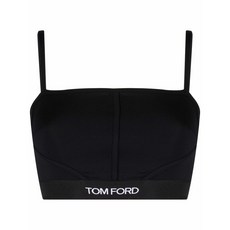 톰포드 로고 언더밴드 브라렛 탑