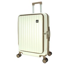 Captain 里昂25吋前開海關鎖避震輪行李箱，旅行必備，安全便捷，時尚耐用