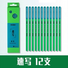 尼奧尼炭筆素描碳筆套裝 美術生專用繪畫筆 軟碳鉛筆速寫筆 清倉特惠, 專業級速寫（12支裝）一盒, 1個