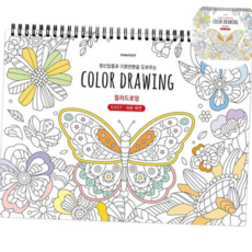 집콕취미 스프링 컬러드로잉(쉬운버전) 8호, 본상품