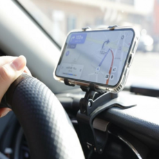 MONI 차량용 대쉬보드 휴대폰 거치대, 블랙, 1개