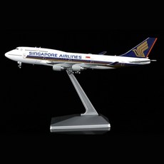RBF絕版 YY 1:400 Singapore 747-400 飛機模型 YY74416, 1個