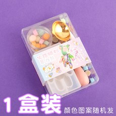 실링 왁스 미니 초보자 입문 멜팅 스푼 우드 미니 씰, 초보자세트 1개, 1개