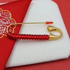 台灣發貨 生肖孕㛿寶寶新生兒壓驚別針男女嬰兒沙金驚嚇掛件孕媽平安胸針