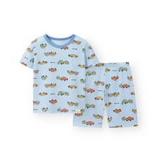 [백화점 정품] 오르시떼 편안한 아동잠옷 F224 웨스턴 3부소매상하