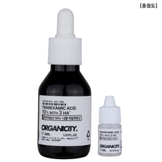OGC 트라넥삼산 10% 위드 히알루론산3 멜라닌 기미 미백 앰플 (중점도), 1개, 30ml