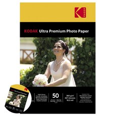 [엠유종합상사] 인화지 포토인화지 인화용지 포토용지 고광택 사진용지 A4 260g RC 50매 9891 015 잉크젯 프린터 전용