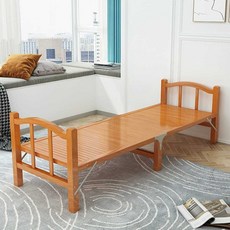 휴대용평상 대나무 테라스 발코니 폴딩 접이식 데크, 가로60X197CM브라운좁은판()