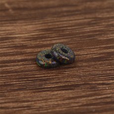 검도 코등이 죽도 악세사리 손잡이 받침 장식 옥 상품, 1개, 블랙 6 x 1.2