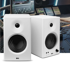 브리츠 스튜디오 모니터 스피커, BR-Monitor4, 화이트