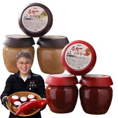 쇼핑브로 [홈쇼핑] 순창 상황버섯 고추장 된장 세트, 6개, 500g