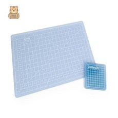 벌타 커팅 매트 미니 칼판패드, 6x6cm