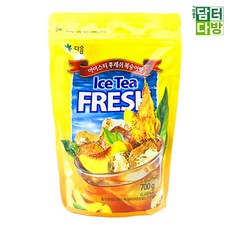 복숭아 700g 다음 음료베이스 아이스티, 1개